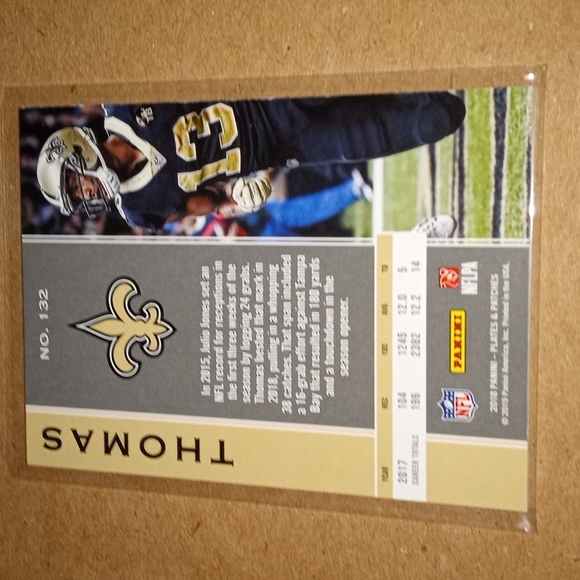 Michael Thomas plates and patches /20 - Picture 3 of 4